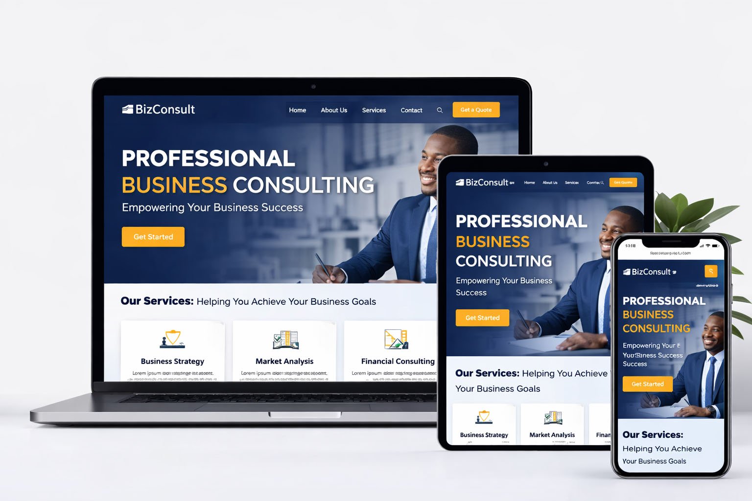 Website Konsultan Bisnis